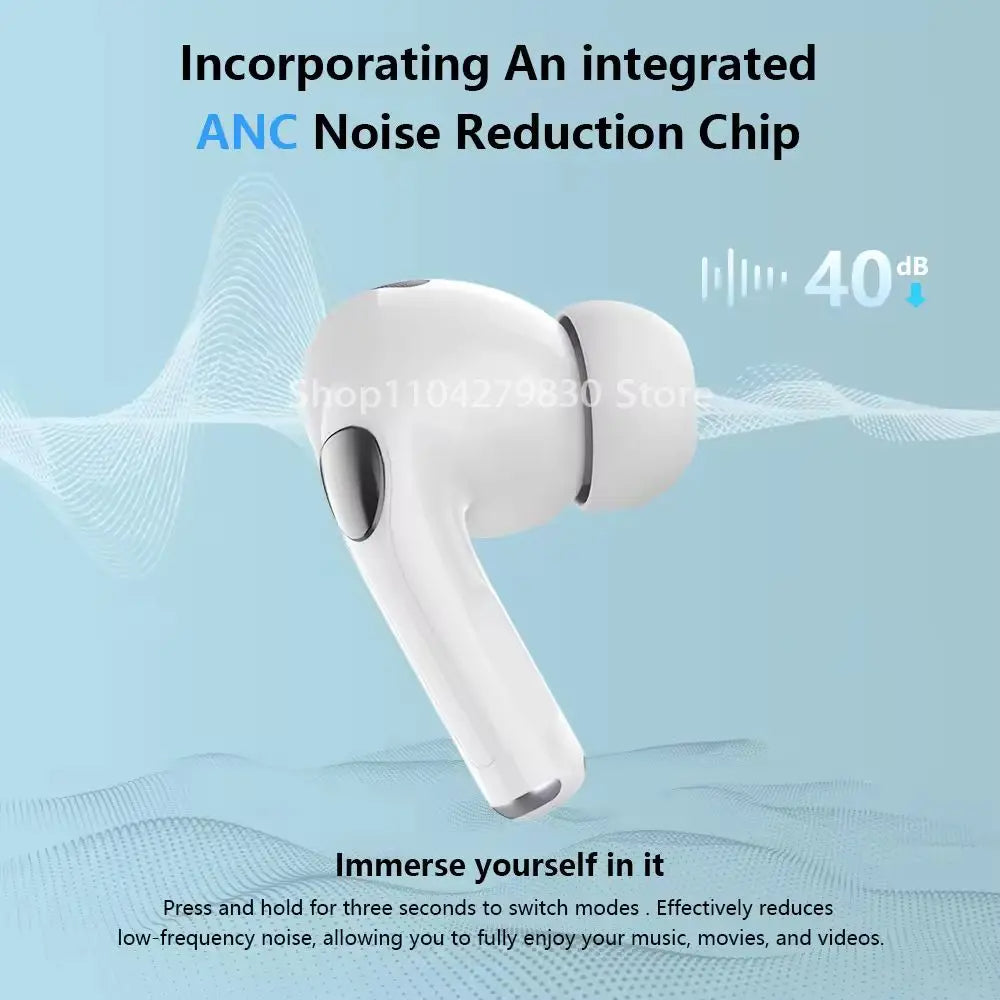 New Air Pro True Wireless Bluetooth Earphones Headphones HiFi Sound Low Latency Noise Reduction Earbuds for IPhone Android